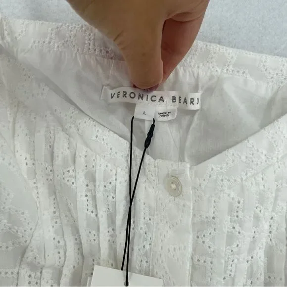 -Veronica Beard Womens Alondra Dress NWT L - Picture 3 of 8